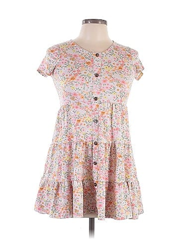 THREE PINK HEARTS Casual Dress (view 1)