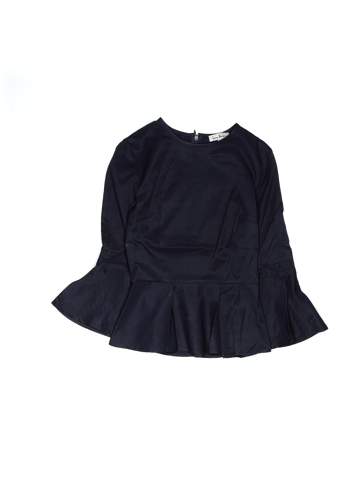 Love, Bonito Blue 3/4 Sleeve Blouse Size 2