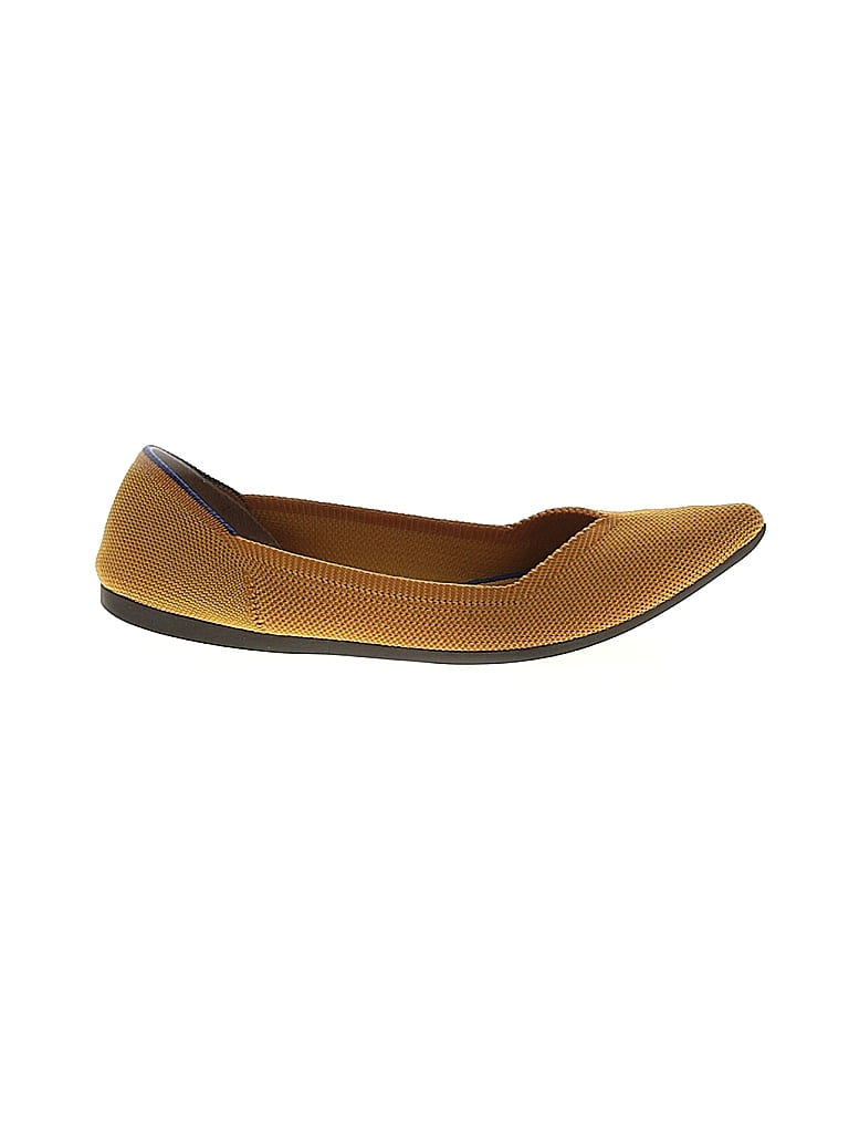 ROTHY'S Color Block Yellow Flats Size 8 - photo 1