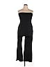Unbranded 100% Polyester Solid Black Jumpsuit Size XXL - photo 1