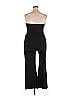 Unbranded 100% Polyester Solid Black Jumpsuit Size XXL - photo 2