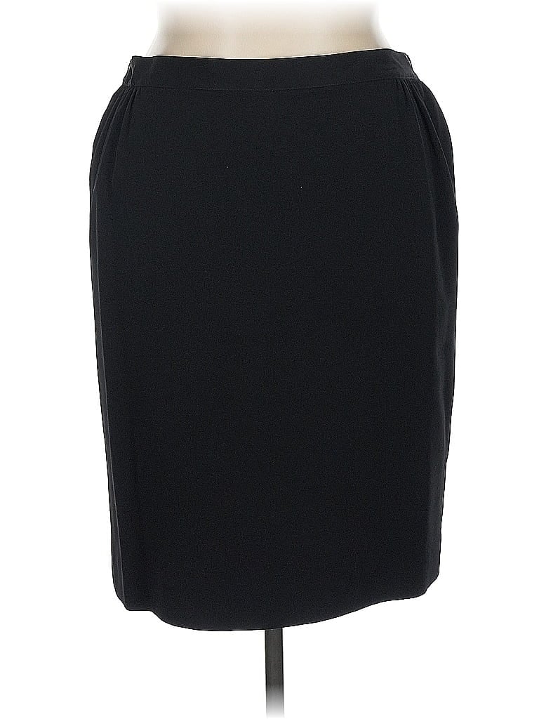 Pre-owned Assorted Brands Formal Skirt In Black