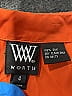 Worth 100% Silk Orange Long Sleeve Silk Top Size 4 - photo 6