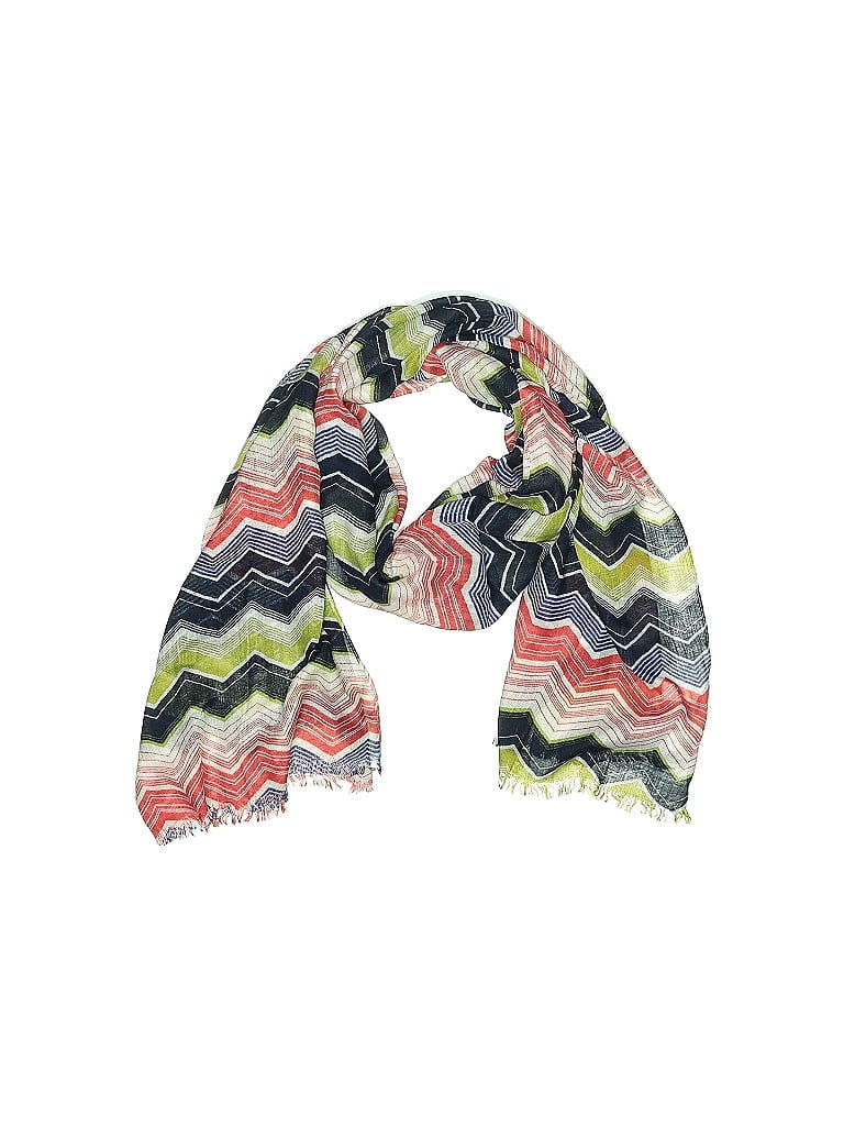 Pre-owned Banana Republic Factory Store Scarf In Blue