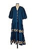 Roller Rabbit 100% Cotton Blue Casual Dress Size XS - photo 1