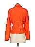 Worth 100% Silk Orange Long Sleeve Silk Top Size 4 - photo 2