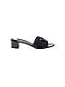 Dolce & Gabbana 100% Leather Black Sandals Size EU 39 1/2 - photo 1