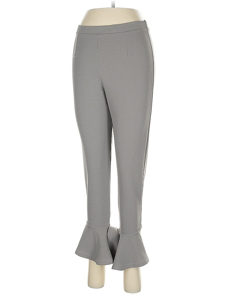 Pre-owned Prettylittlething Dress Pants In Gray