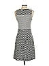 Ann Taylor LOFT Outlet Houndstooth Gray Casual Dress Size 2 - photo 2