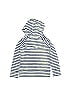 Mini Boden Stripes White Zip Up Hoodie Size 7 (big kids) - photo 2