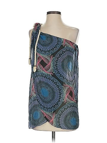 Tibi Sleeveless Silk Top (view 1)