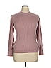 Ann Taylor LOFT Pink Long Sleeve Top Size XL - photo 1