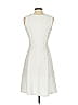 En Focus Studio Chevron-herringbone Ivory Cocktail Dress Size 4 - photo 2