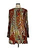 LOGO by Lori Goldstein Brown Long Sleeve Top Size 1X - photo 2