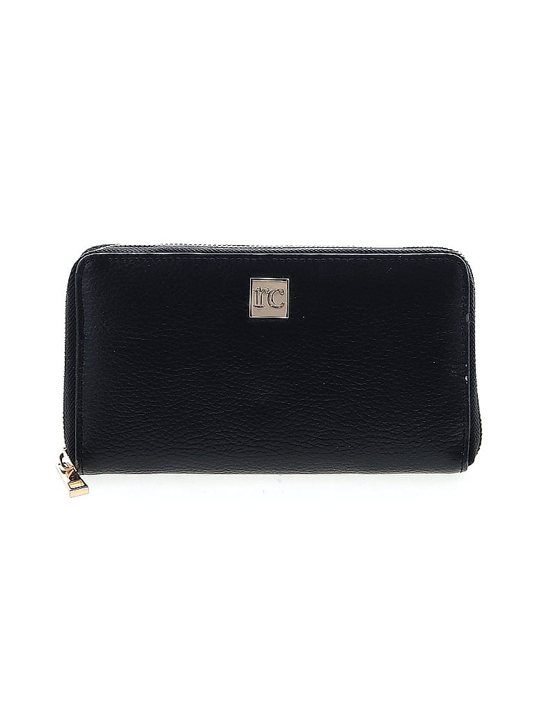 Pre-owned Assorted Brands Leather Wallet In Black