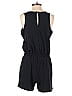 Marika Solid Black Romper Size L - photo 2