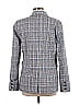 Evereve Plaid Gray Blazer Size M - photo 2