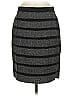 Worthington 100% Polyester Stripes Gray Formal Skirt Size 8 - photo 1
