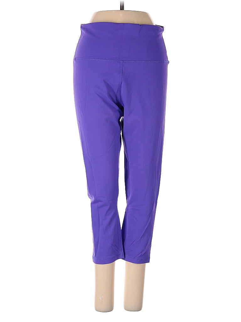 Pre-owned Zyia Active Active Pants In Purple