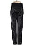 Ann Taylor 100% Polyester Black Faux Leather Pants Size XS - photo 2