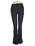 FRAME Denim Chevron-herringbone Black Jeans Size 28 waist - photo 1