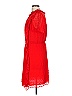 ML Monique Lhuillier 100% Polyester Red Cocktail Dress Size 12 - photo 5