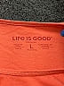 Life Is Good 100% Cotton Orange Sleeveless T-Shirt Size L - photo 3