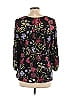 Dolan 100% Polyester Black 3/4 Sleeve Blouse Size L - photo 2