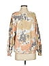 Lush 100% Cotton Tie-dye Tan Pullover Sweater Size S - photo 1