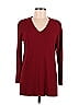 Chico's Design Burgundy Pullover Sweater Size M - photo 1