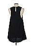 American Apparel Solid Black Casual Dress Size L - photo 2