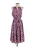 Worth New York 100% Silk Paisley Purple Casual Dress Size 4 - photo 1