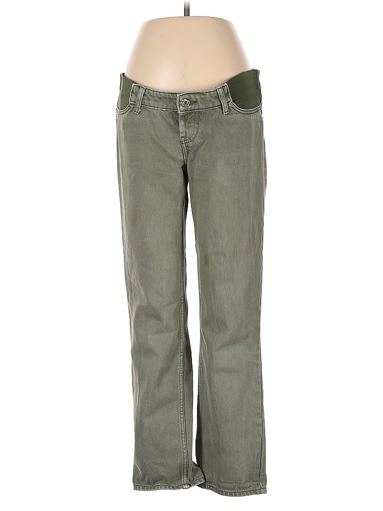 Pre-owned Asos Design Jeans In Green