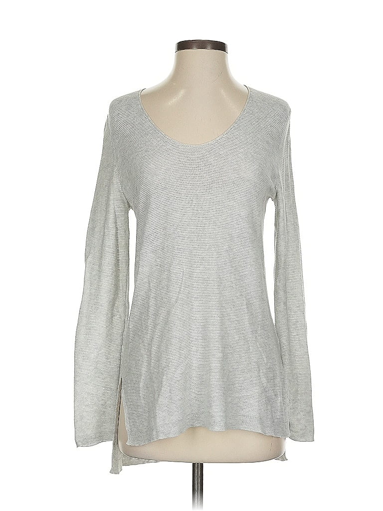 Pre-owned Old Navy Long Sleeve T-shirt In Gray