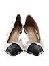Dunion Color Block Ivory White Heels Size 6 - photo 2
