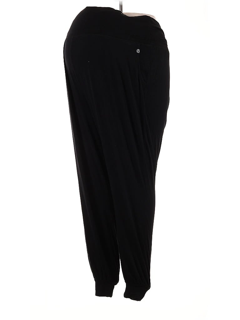 LIVI Solid Black Active Pants Size 18 - photo 1