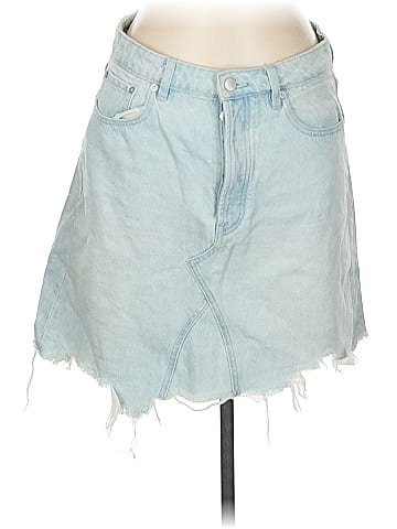 We the Free Denim Skirt (view 1)