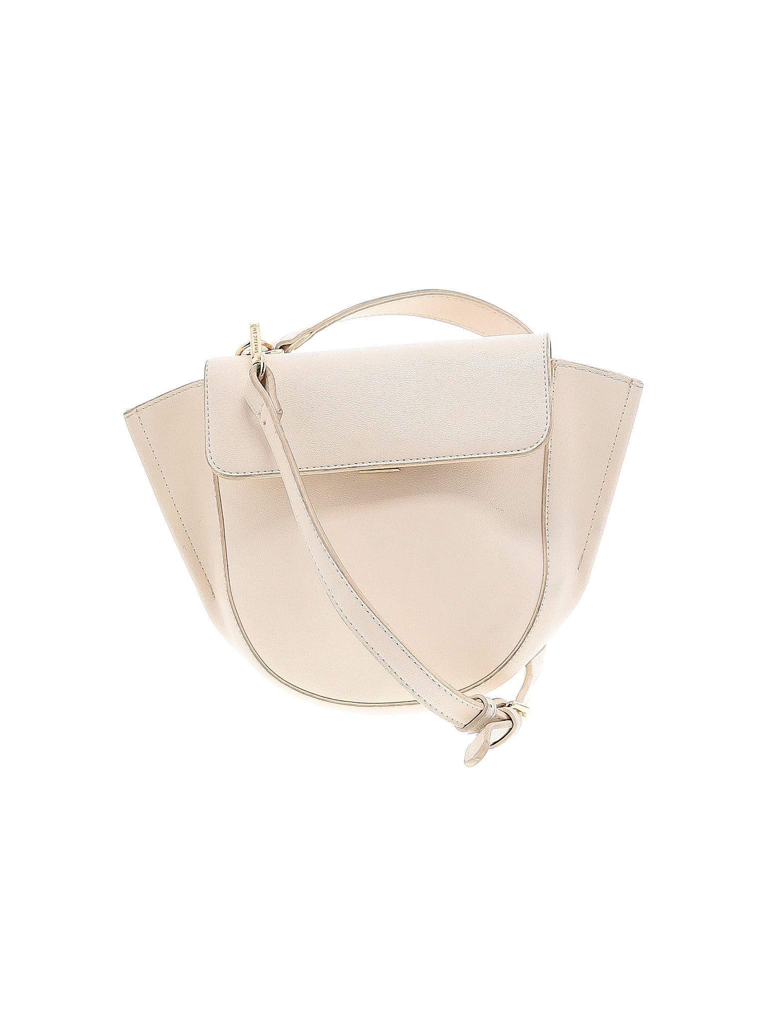 Like Dreams 100% Polyvinylchloride Ivory Satchel One size