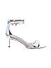Ann Taylor Silver Heels Size 9 - photo 1