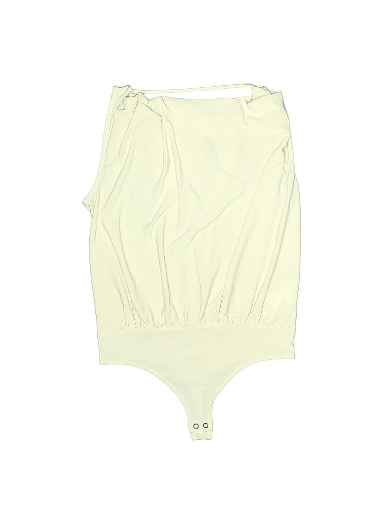 Pre-owned Express Bodysuit In Yellow