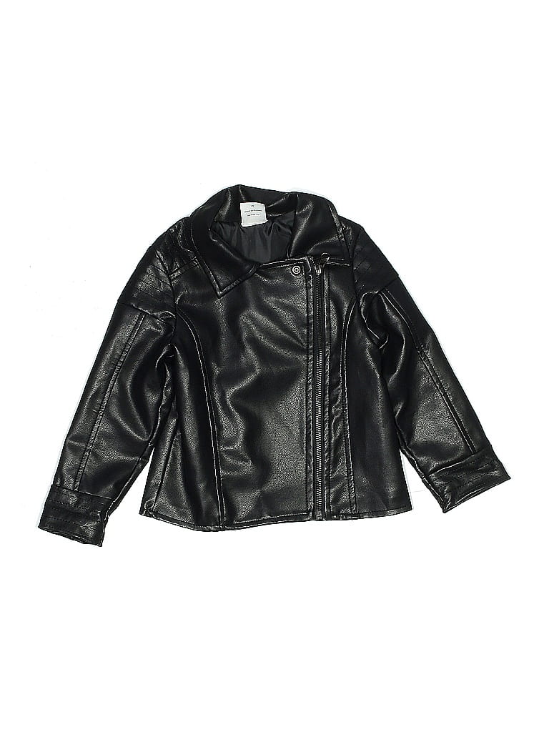 Wonder Nation 100% Polyurethane Black Jacket Size 2T - photo 1