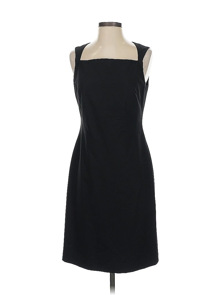 Ann Taylor Solid Black Cocktail Dress Size 2 - photo 1