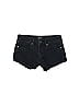 Neuw 100% Cotton Black Denim Shorts Size 7 - photo 1