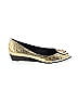 Tory Burch Gold Wedges Size 10 - photo 1