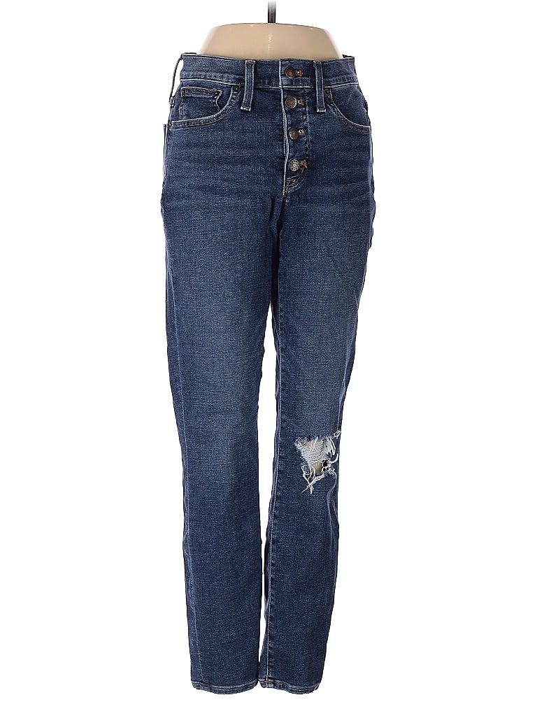 Pre-owned J.crew Factory Store Jeans In Blue