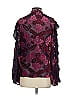 ML Monique Lhuillier Burgundy Long Sleeve Blouse Size S - photo 2