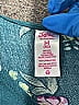 Justice 100% Recycled Polyester Teal 3/4 Sleeve Blouse Size 10 - photo 3
