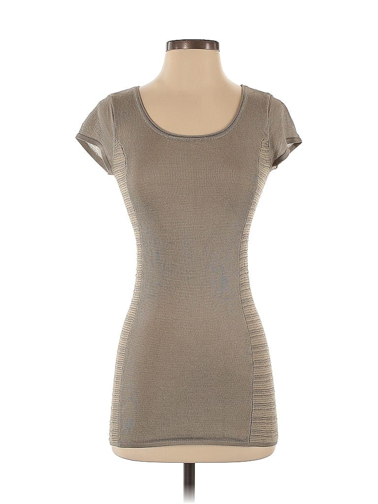 Armani Exchange Gray Gold Casual Dress Size XS - photo 1
