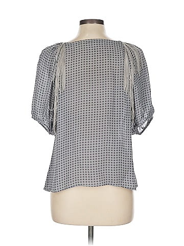Twelfth Street by Cynthia Vincent Short Sleeve Silk Top (view 2)