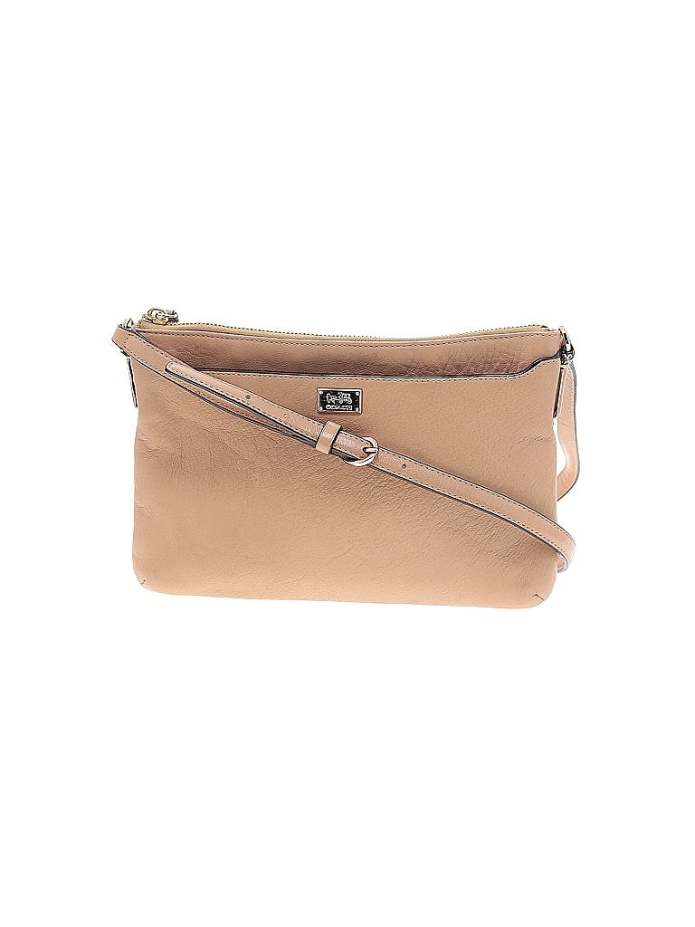 Coach 100% Leather Tan Leather Crossbody Bag One size - photo 1